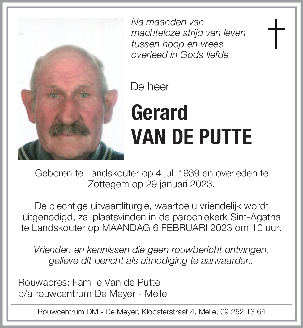 Gerard Van de Putte