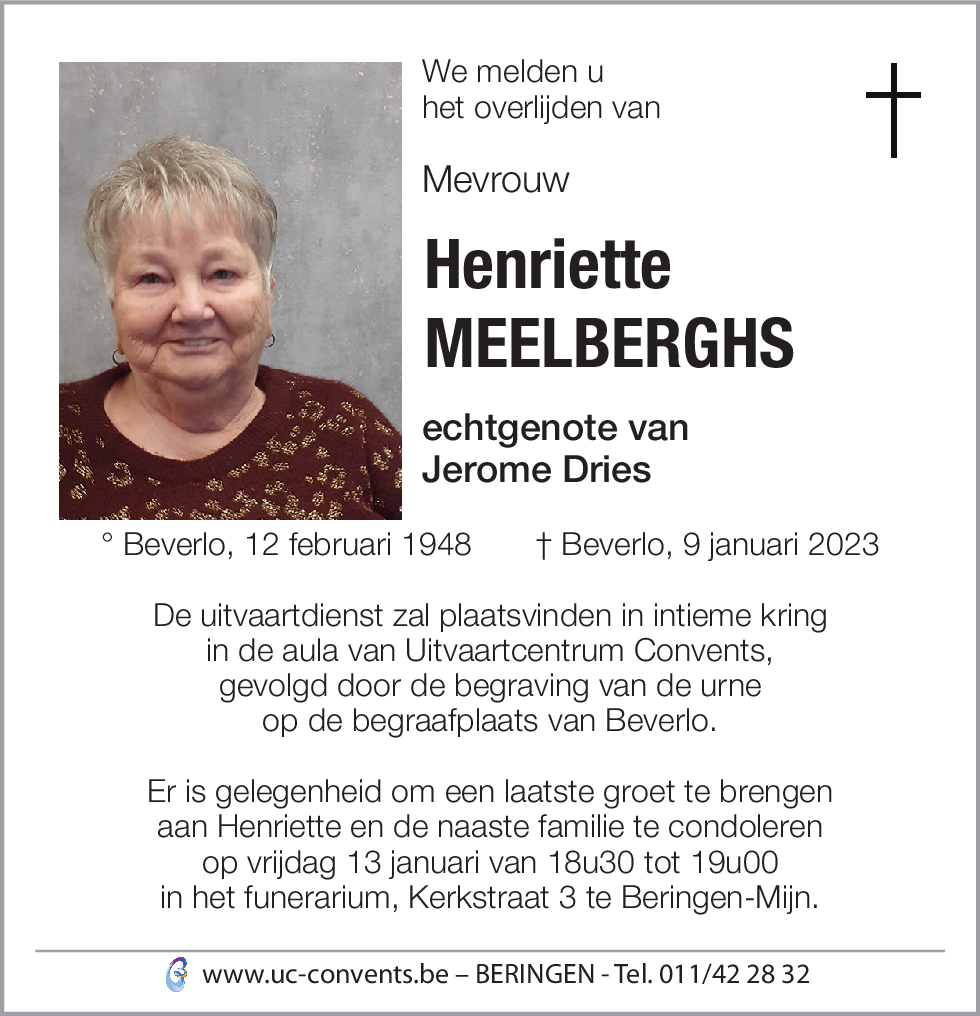 Henriette Meelberghs