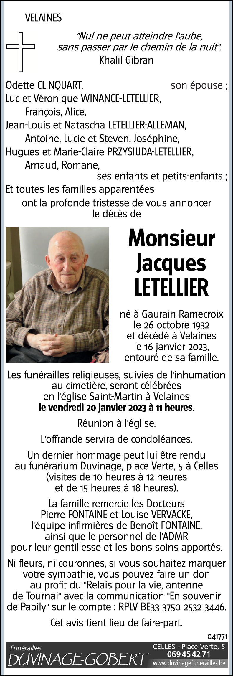 Jacques LETELLIER