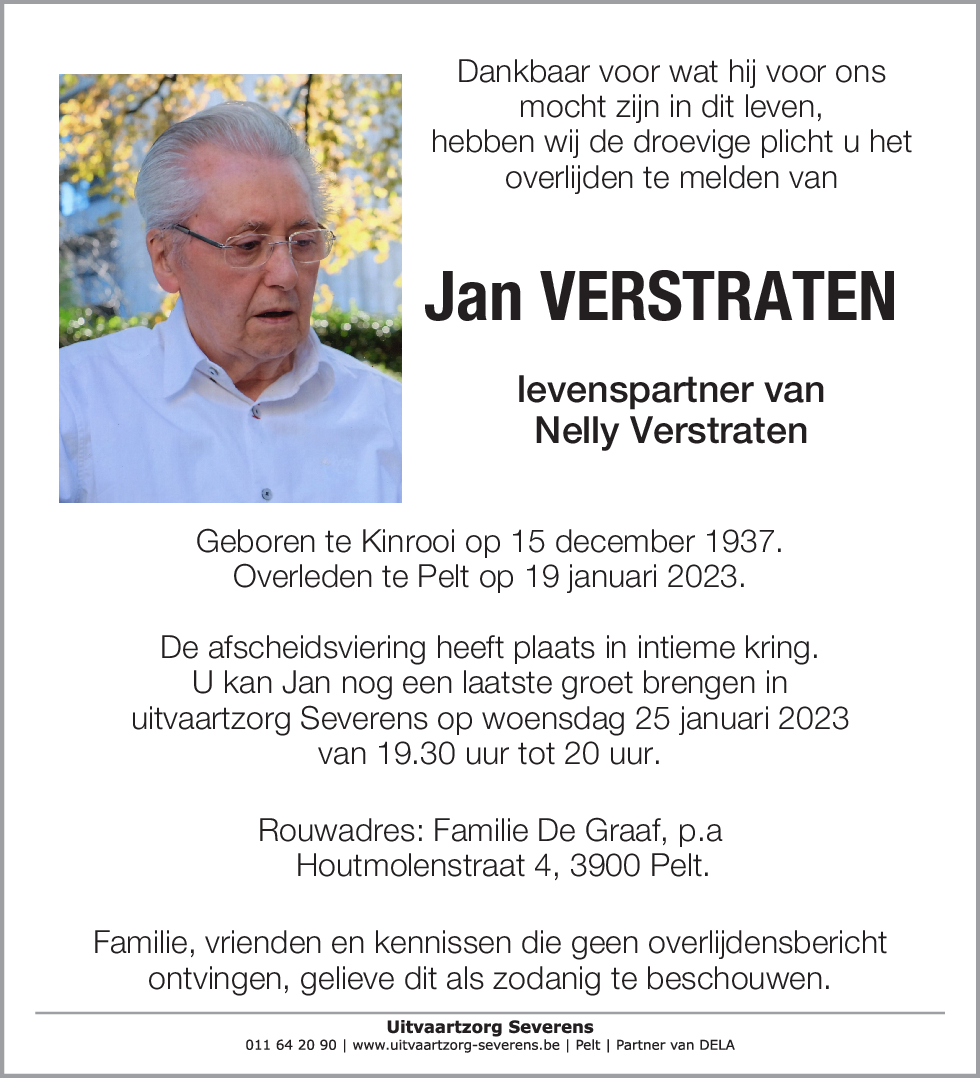 Jan Verstraten