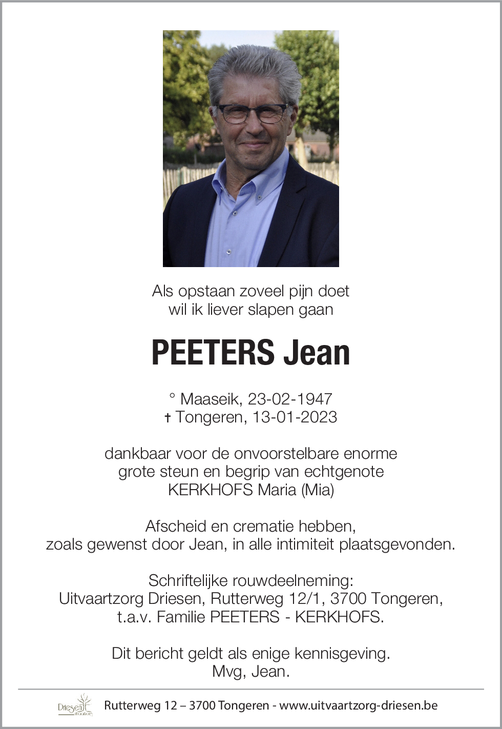 Jean Peeters