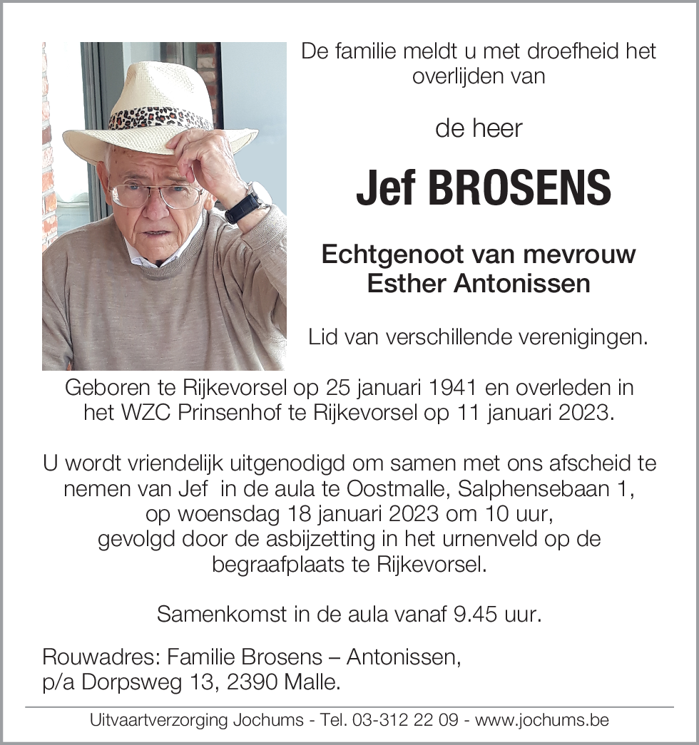 Jef Brosens