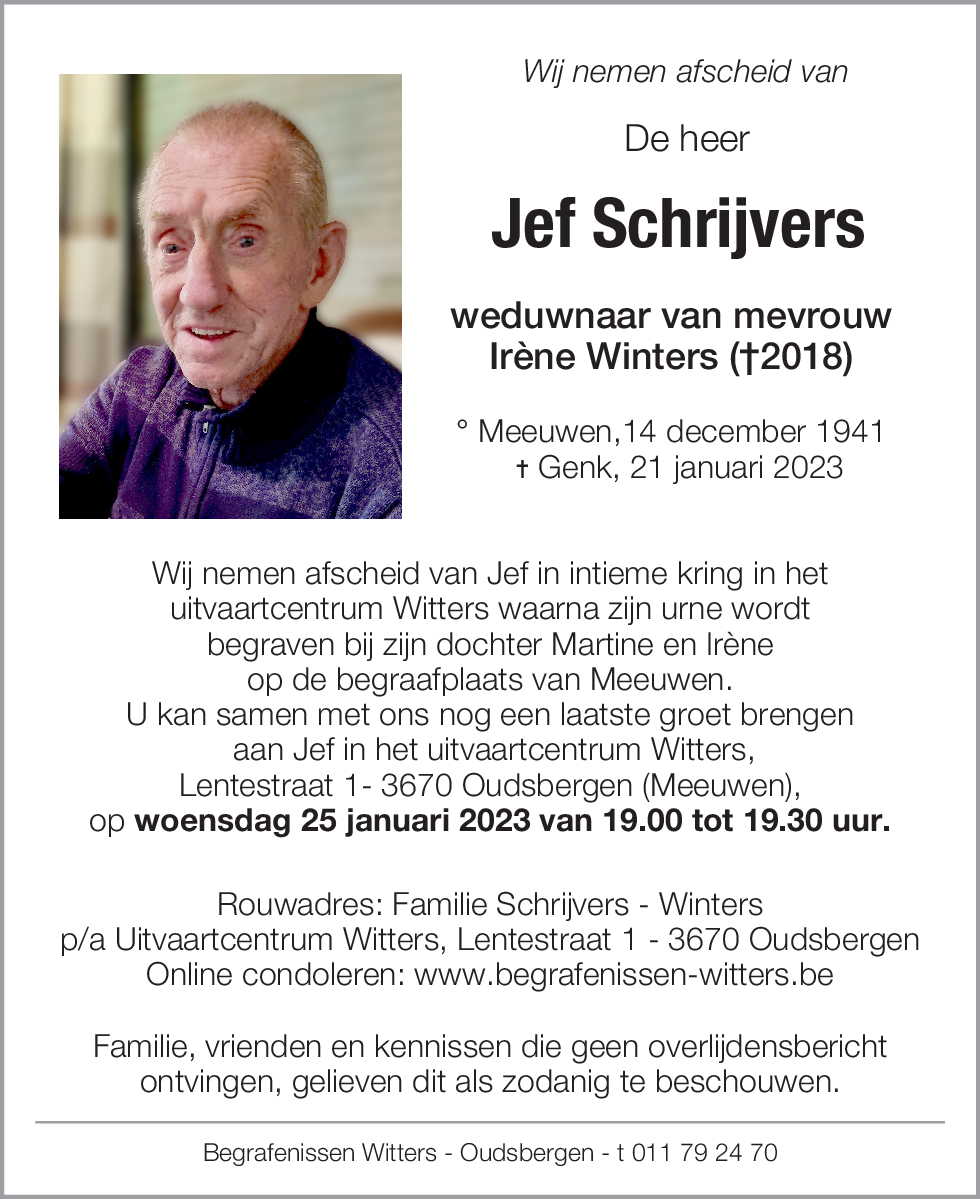 Jef Schrijvers