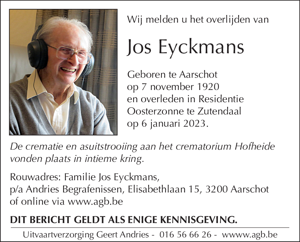 Jos Eyckmans