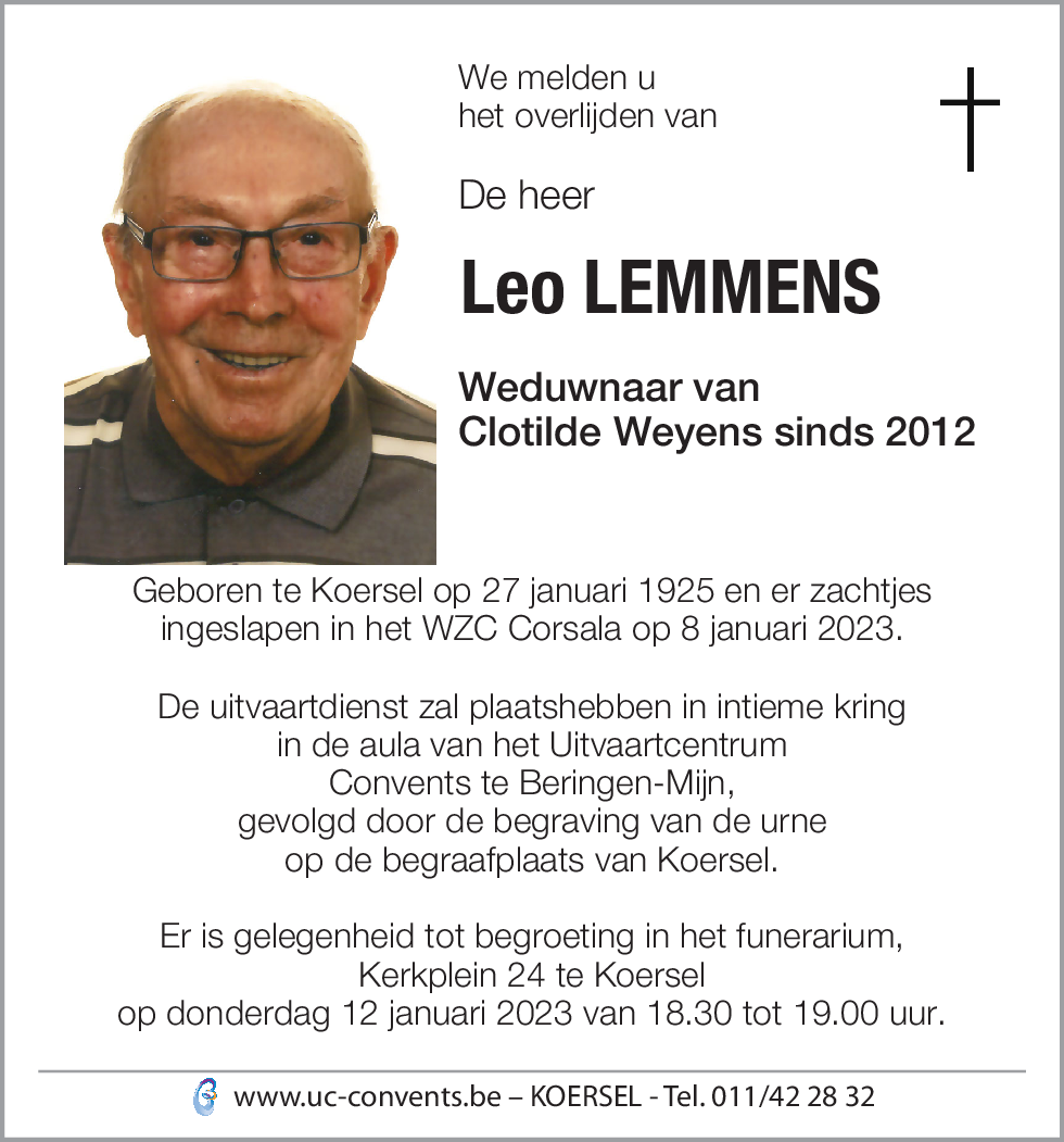 Leo Lemmens