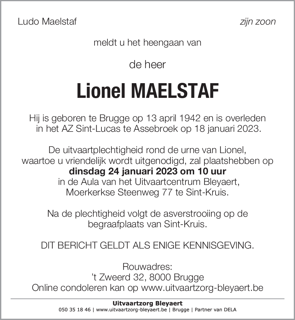 Lionel Maelstaf