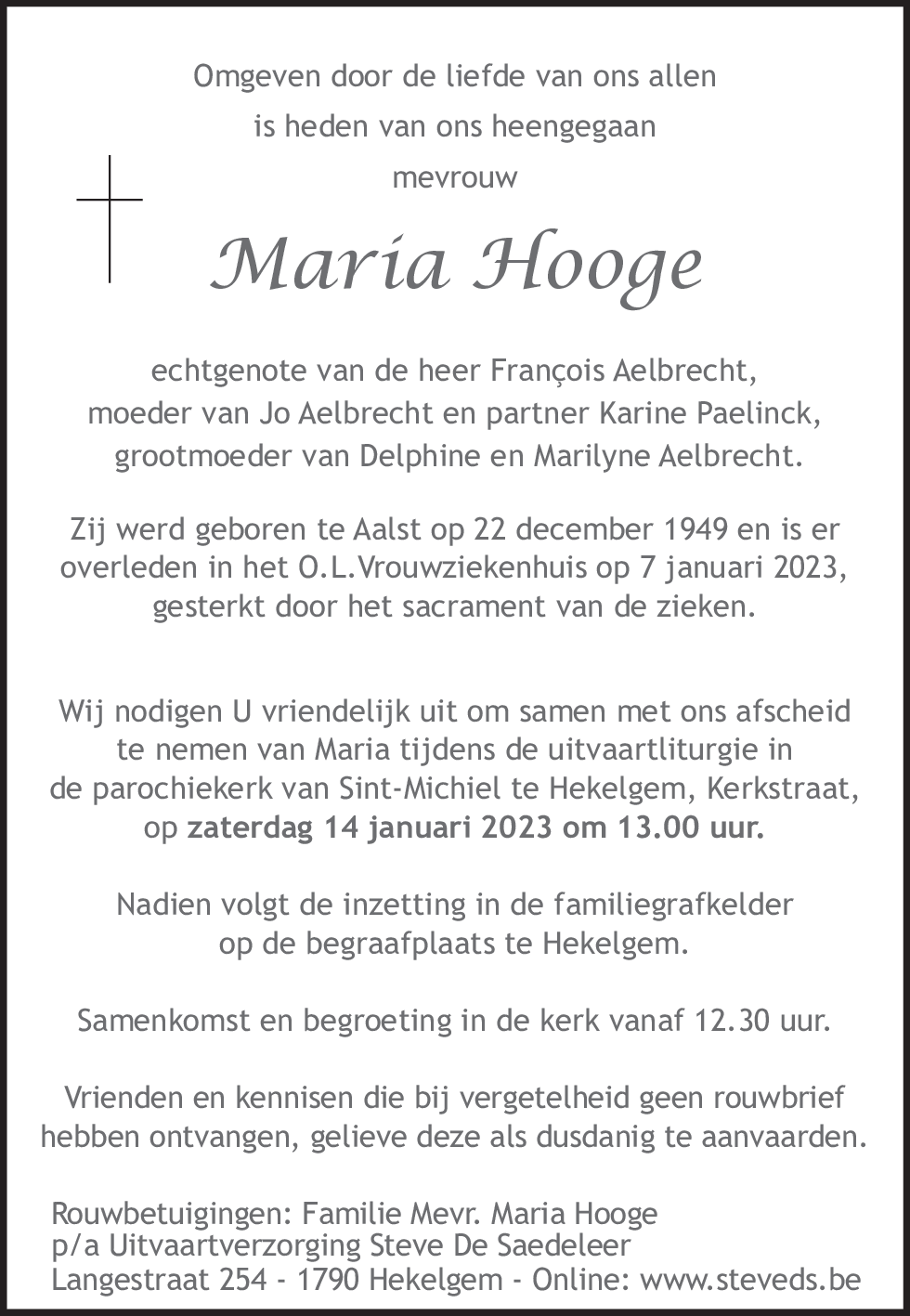 Maria Hooge