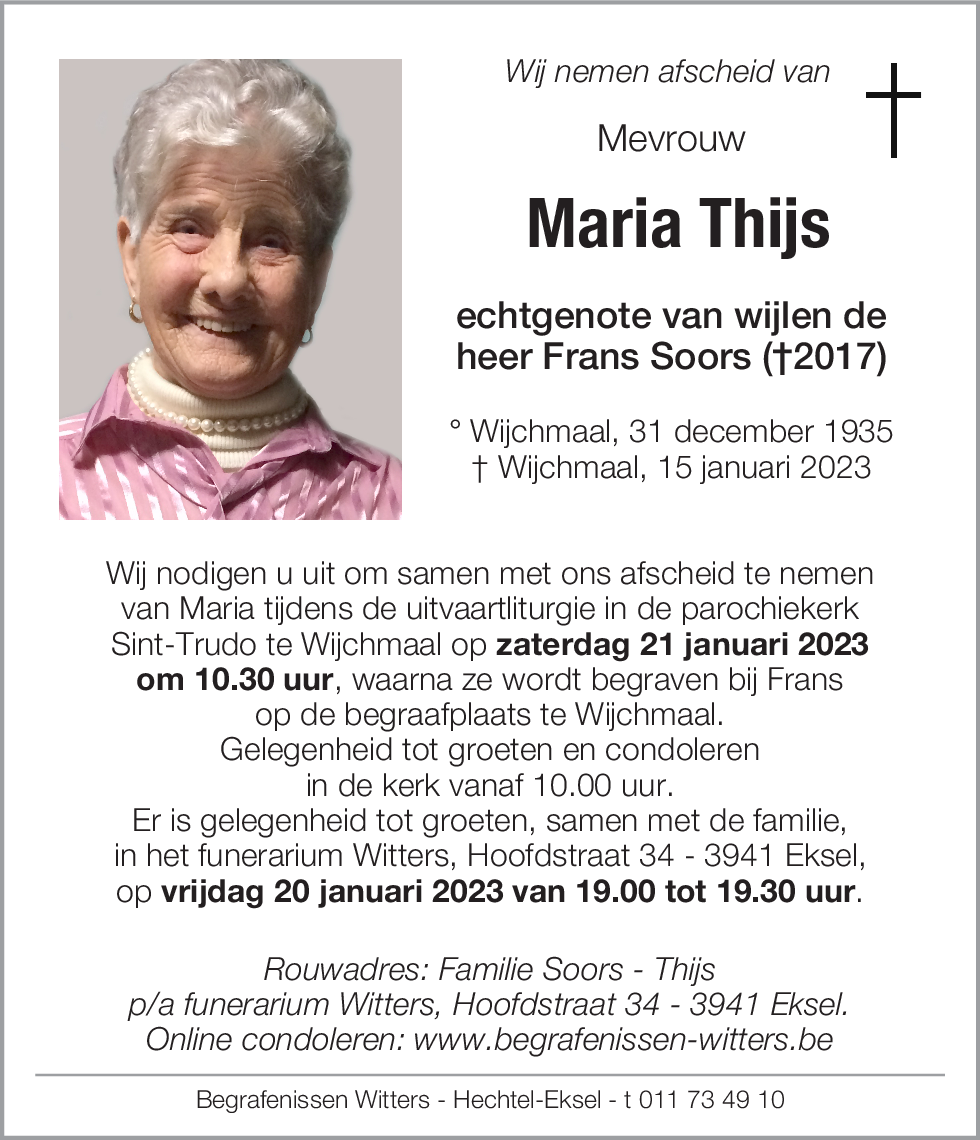 Maria Thijs