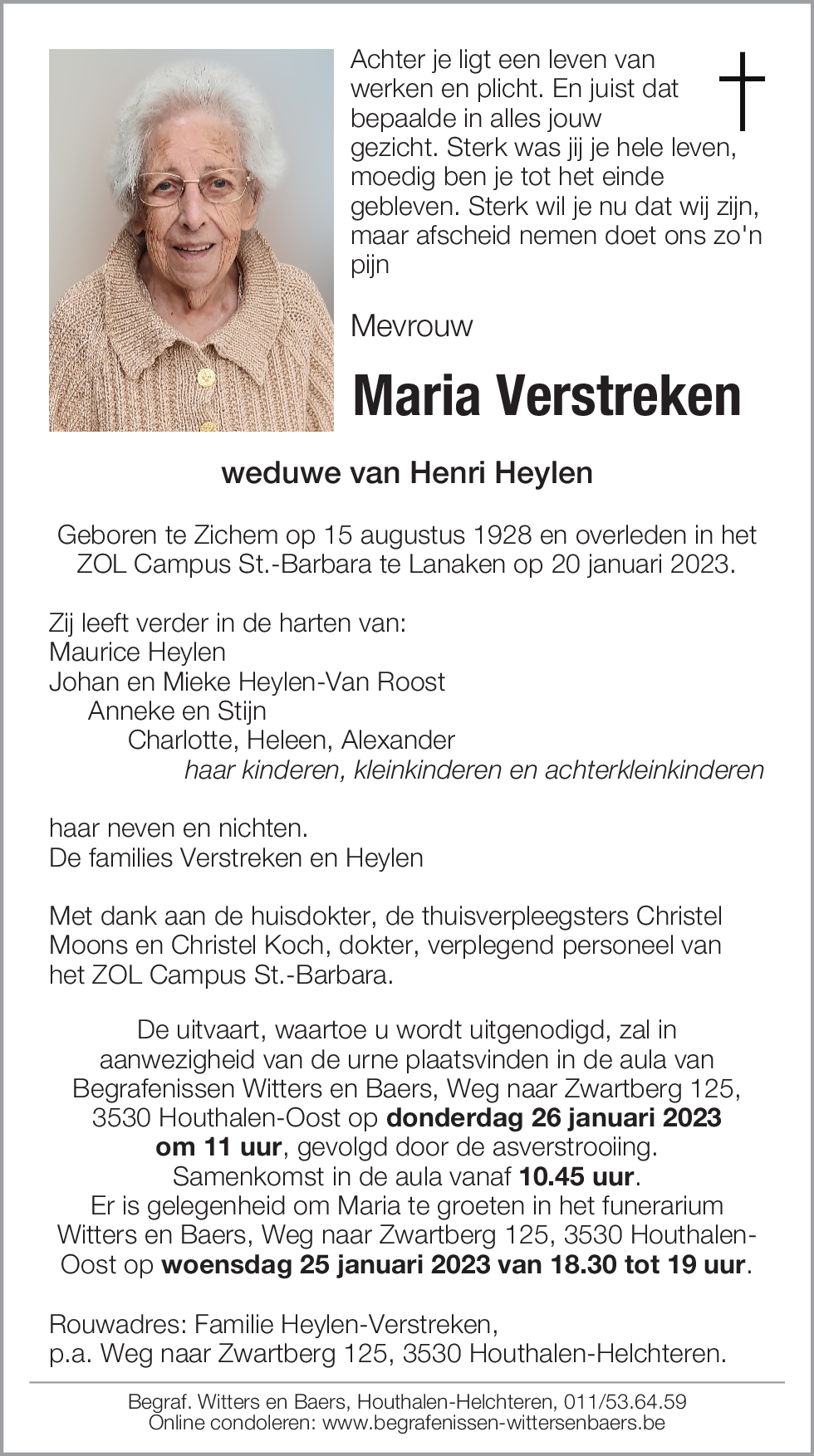Maria Verstreken