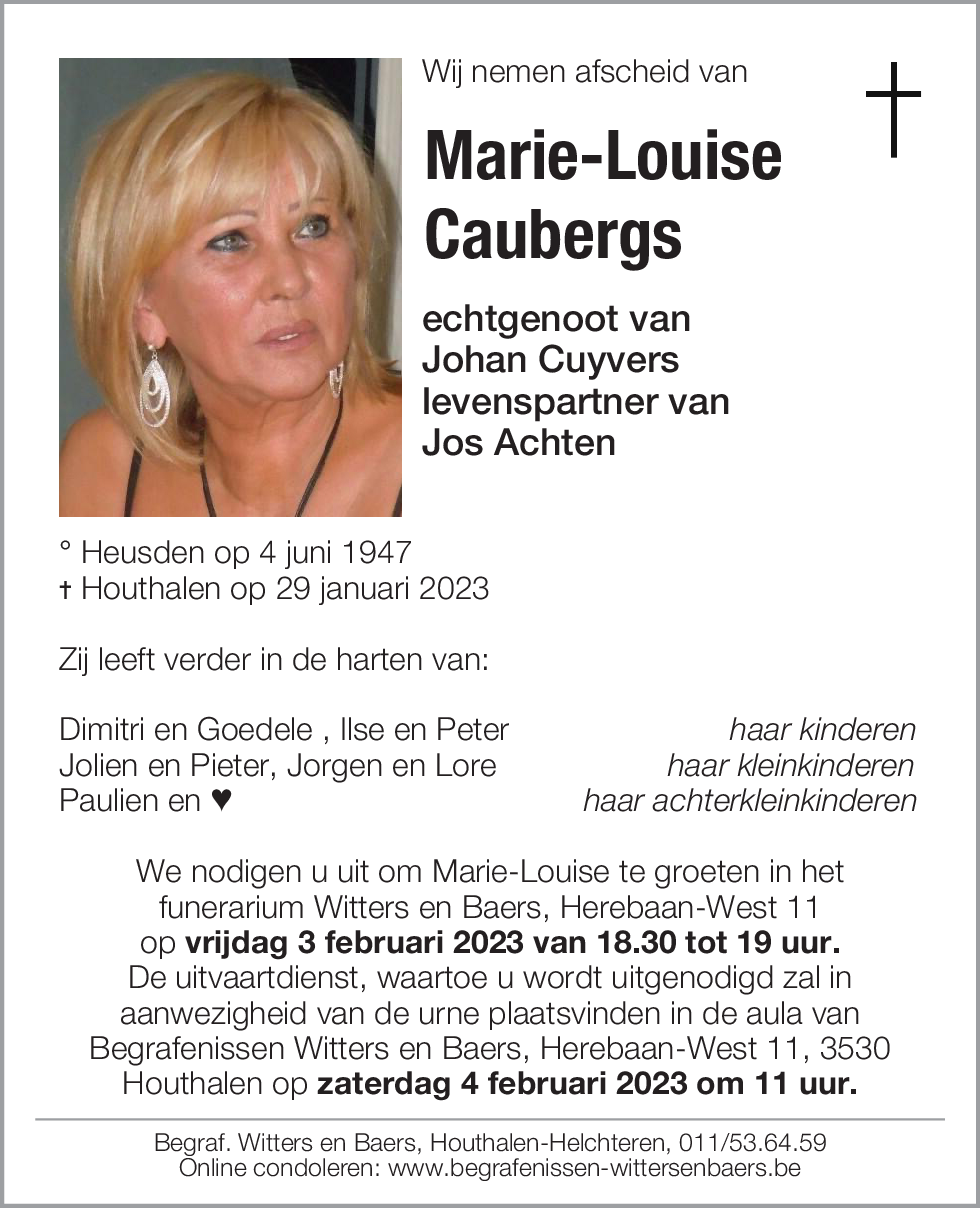 Marie-Louise Caubergs