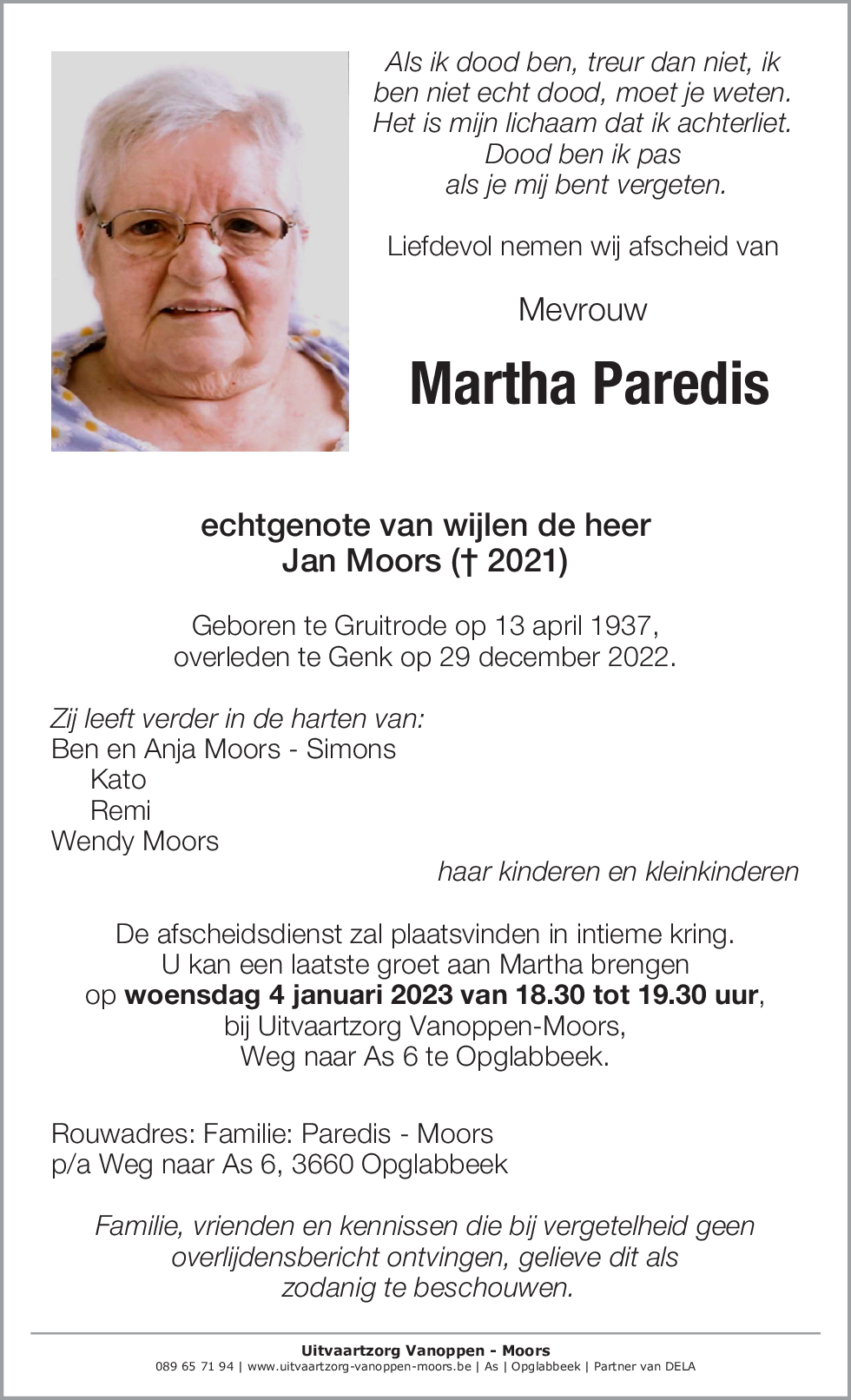 Martha Paredis