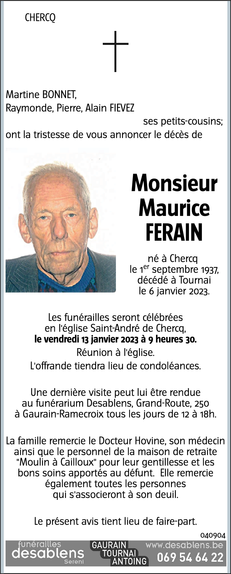 Maurice FERAIN