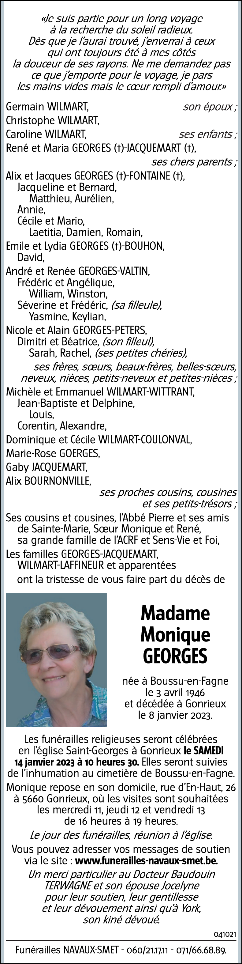 Monique GEORGES