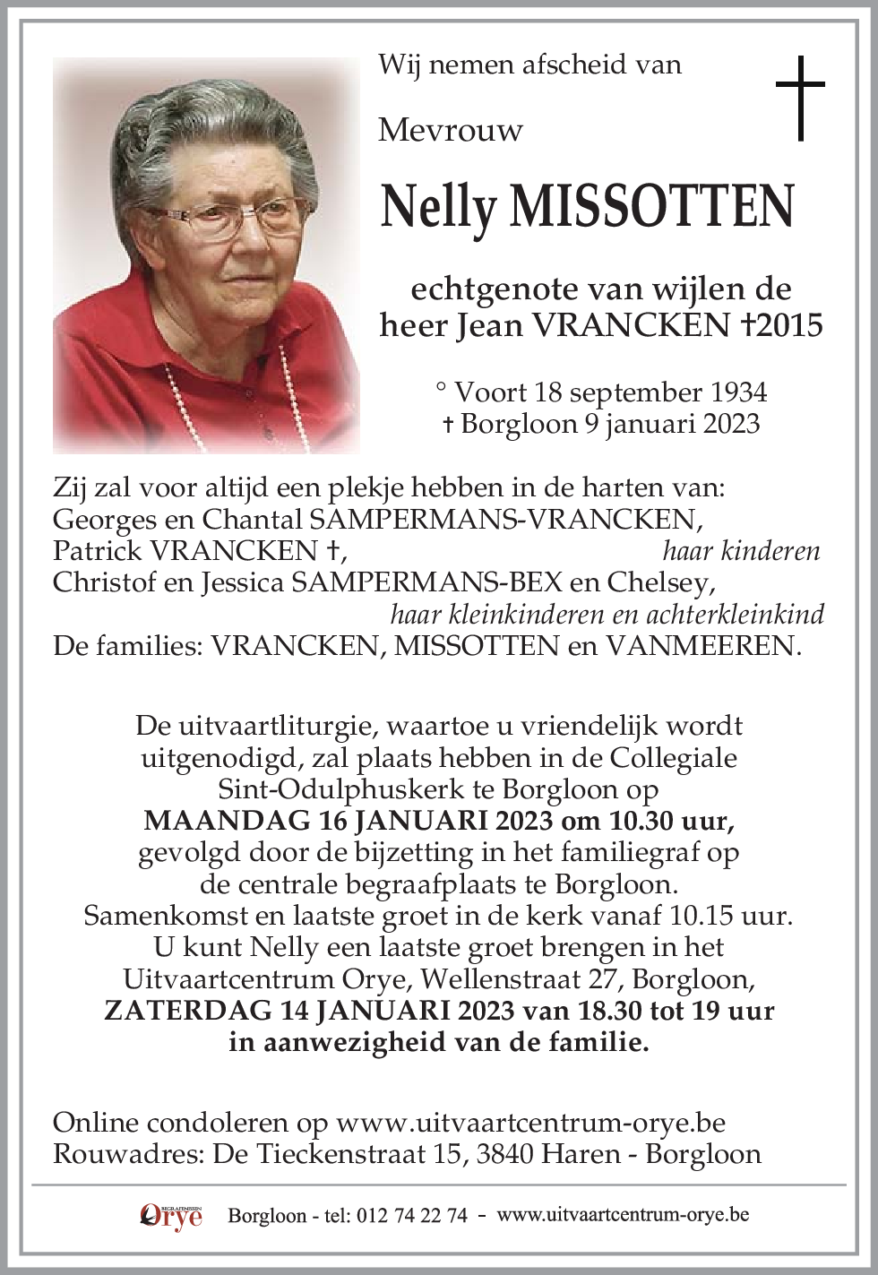 Nelly MISSOTTEN