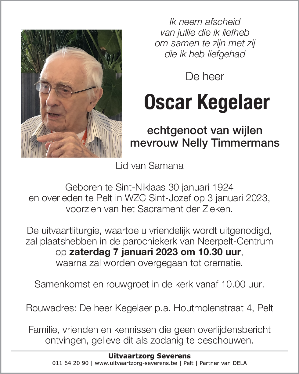 Oscar Kegelaer
