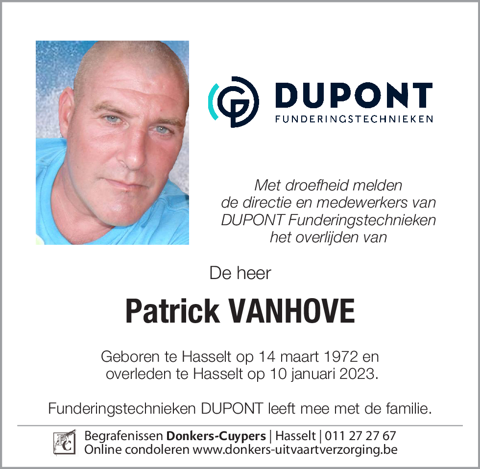 Patrick Vanhove