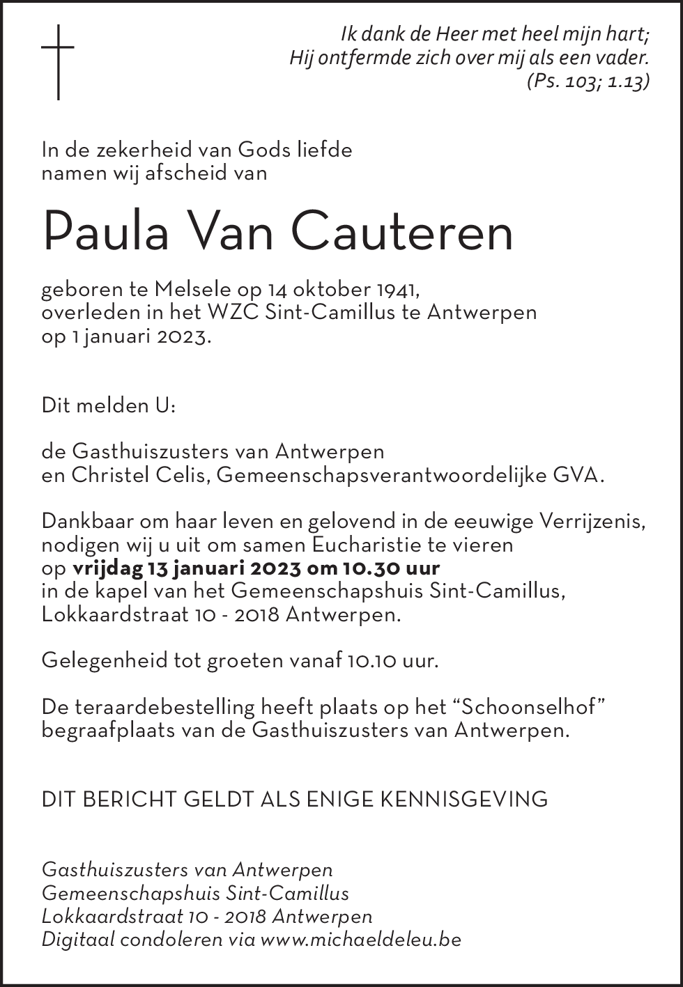 Paula Van Cauteren