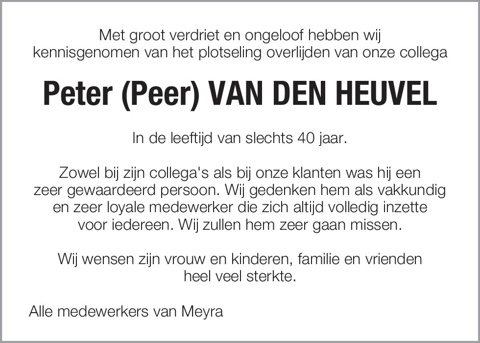 Peter van den Heuvel