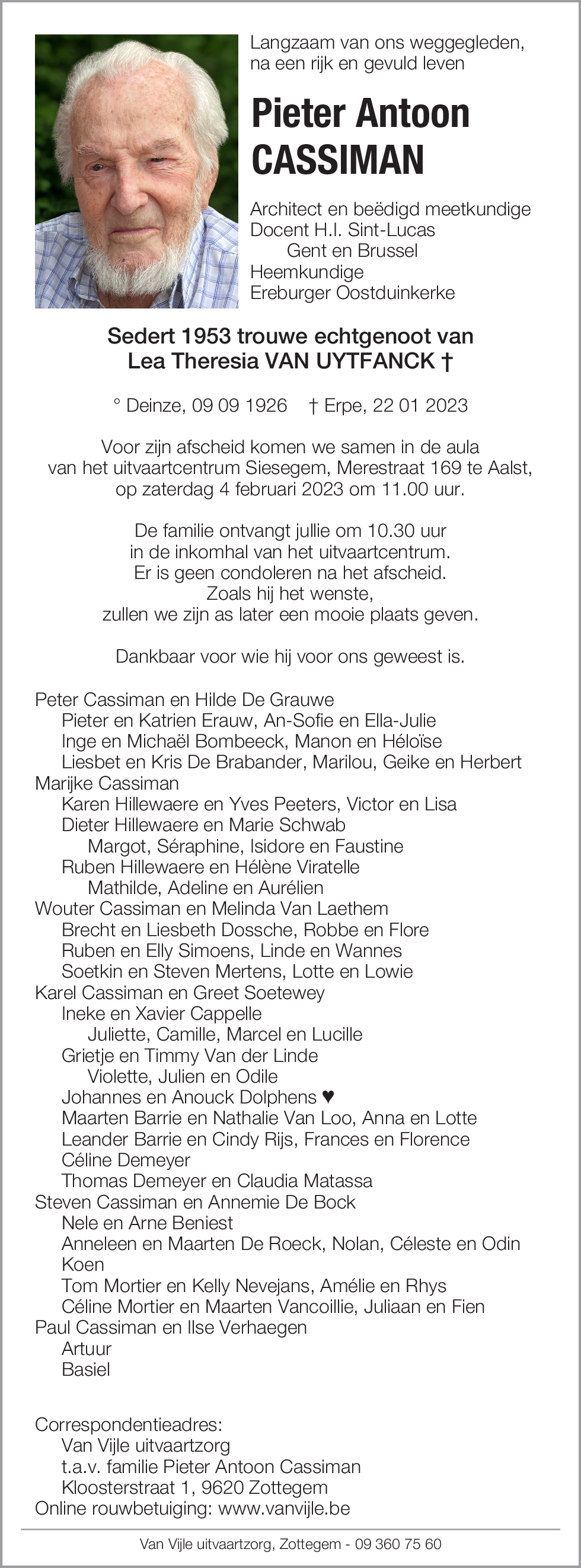 Pieter Antoon Cassiman