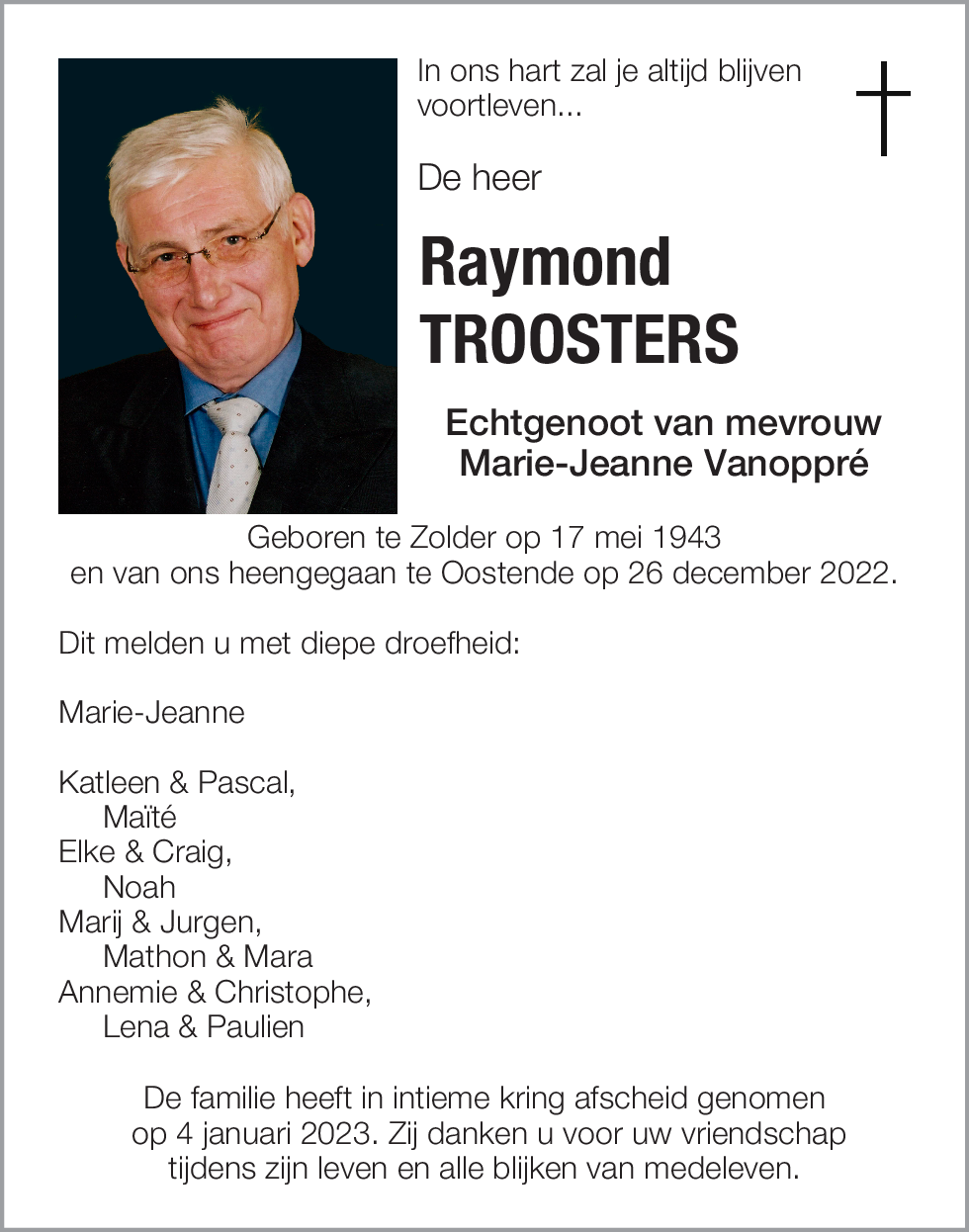 Raymond Troosters