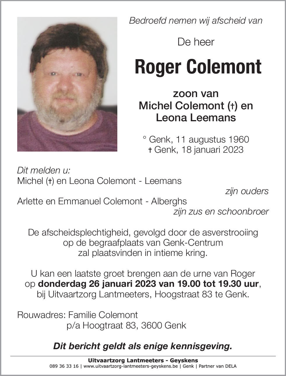 Roger Colemont