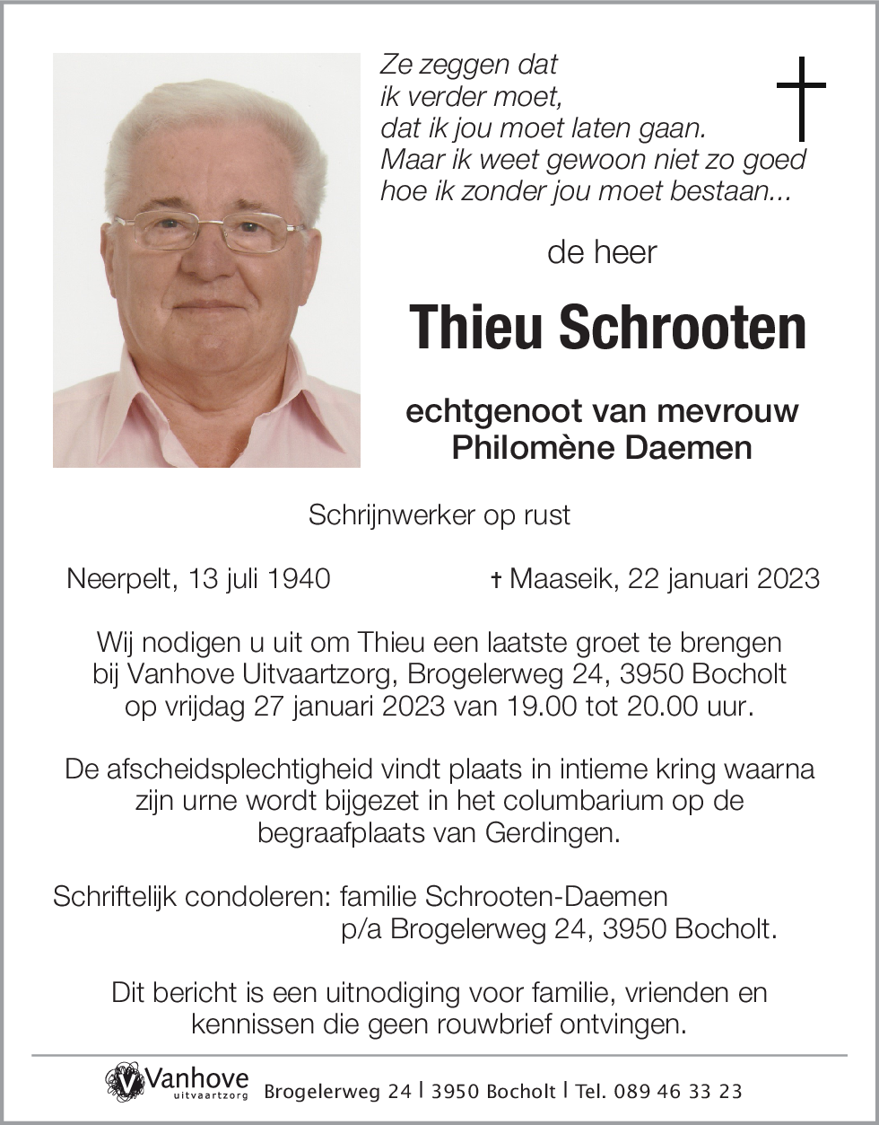 Thieu Schrooten