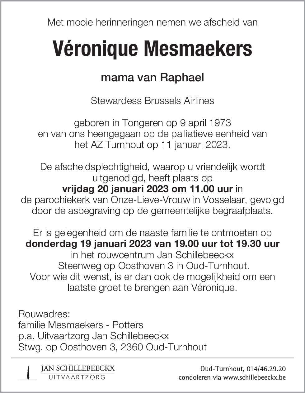 Véronique Mesmaekers