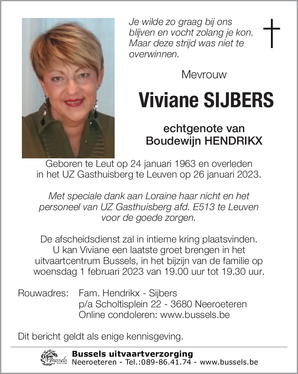Viviane SIJBERS
