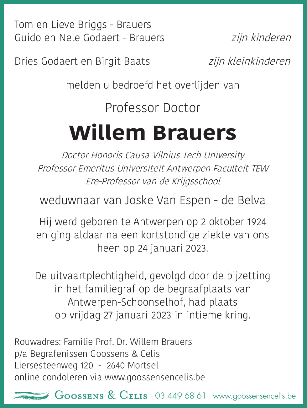 Willem Brauers