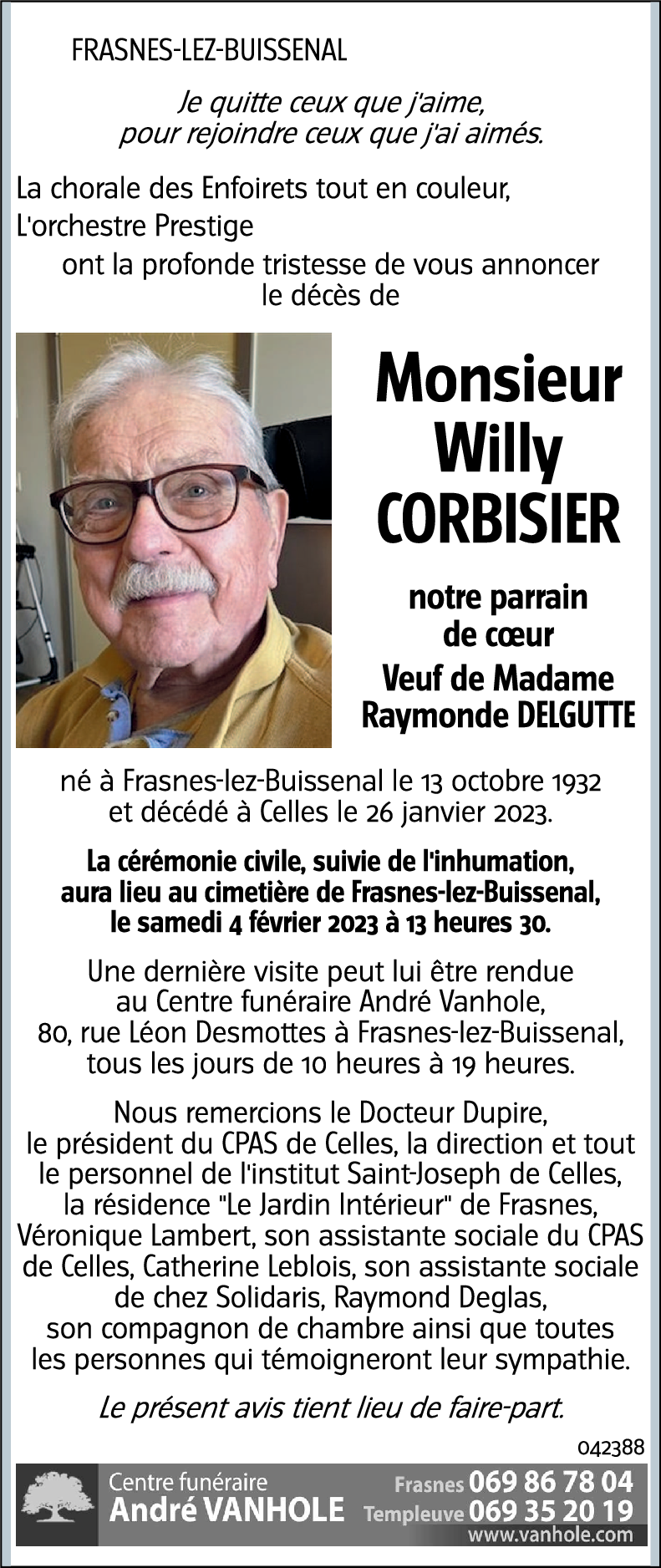 Willy CORBISIER