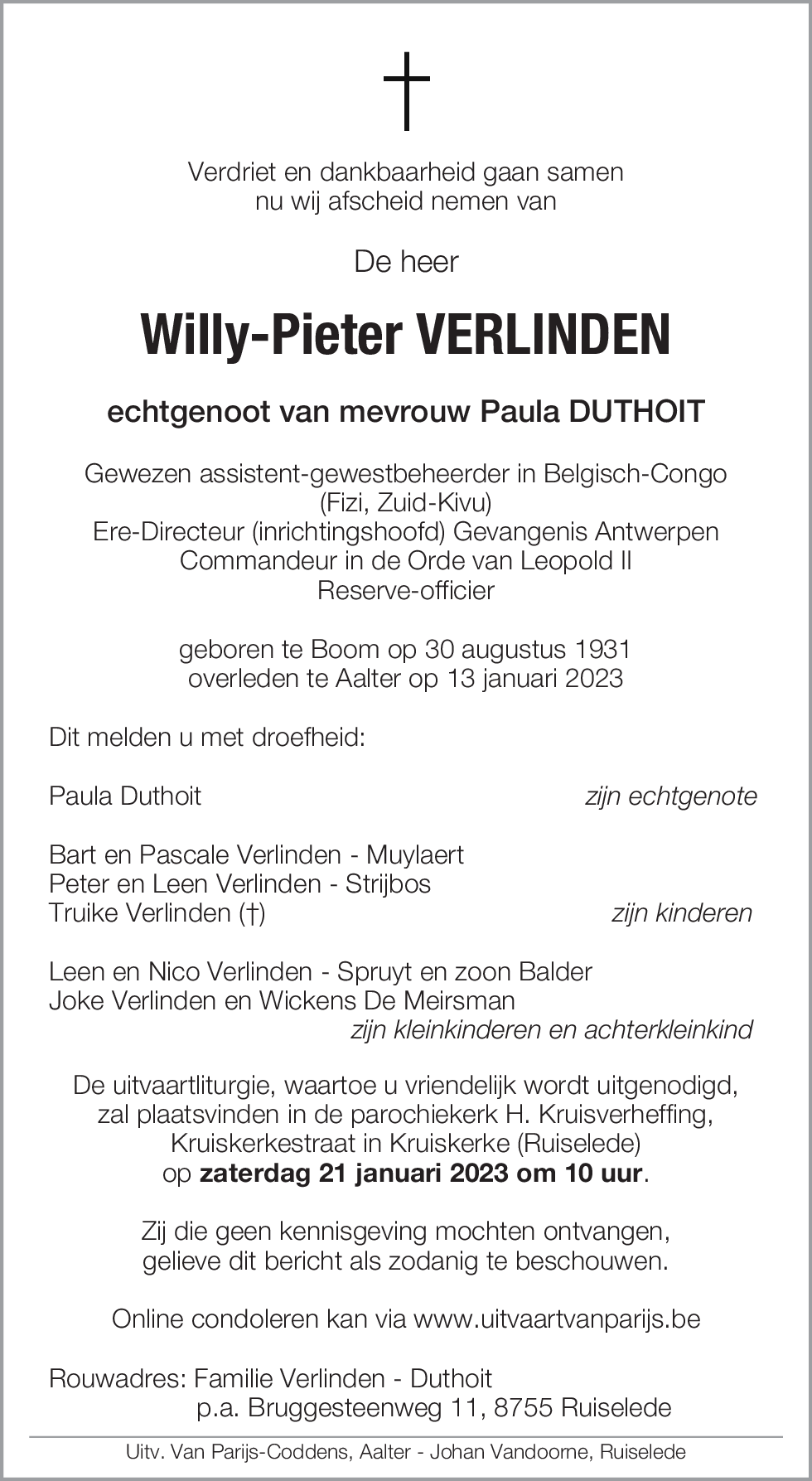 Willy-Pieter Verlinden