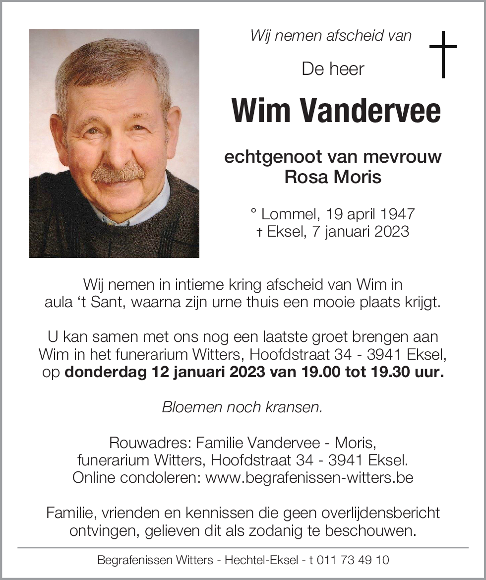 Wim Vandervee
