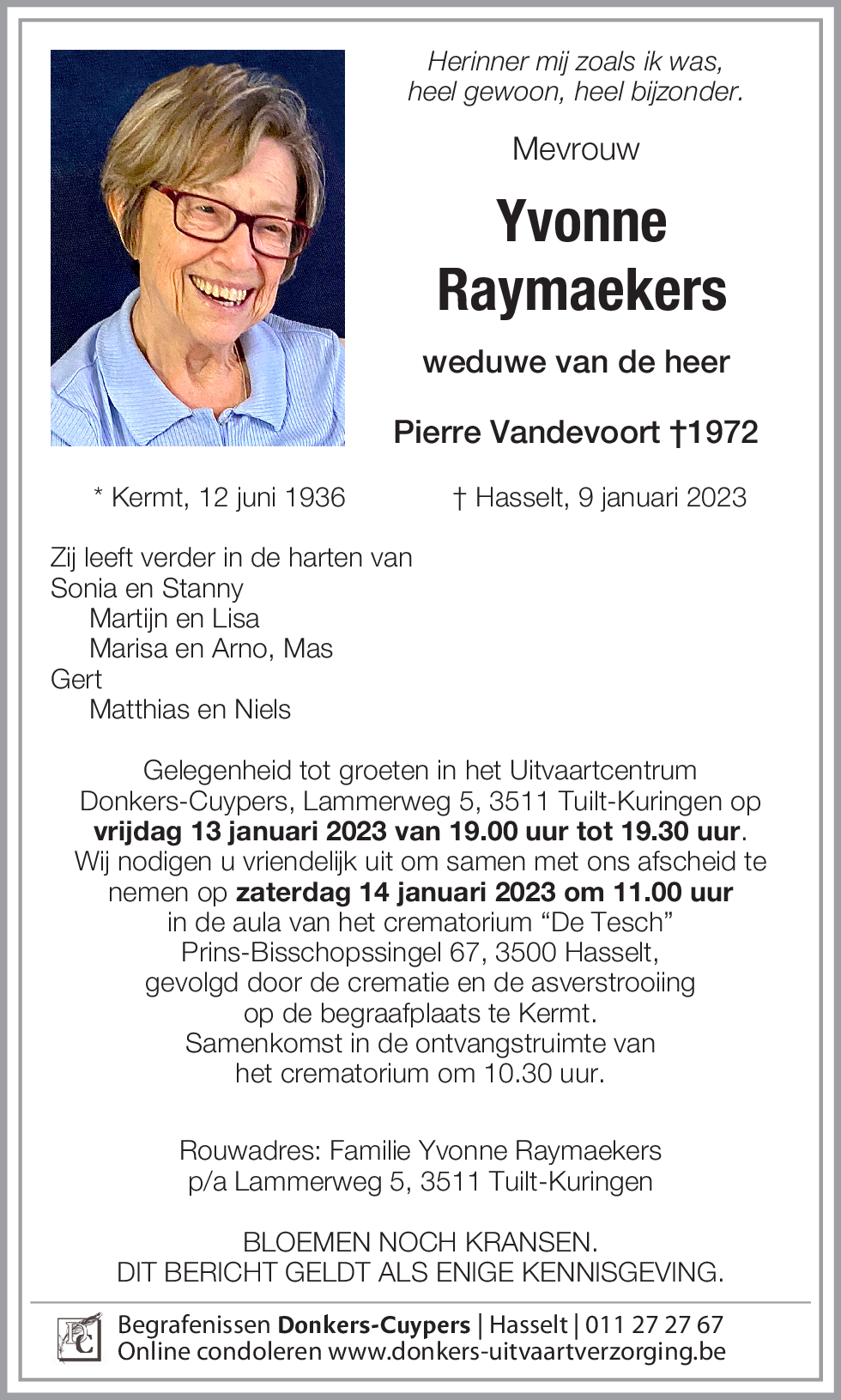 Yvonne Raymaekers