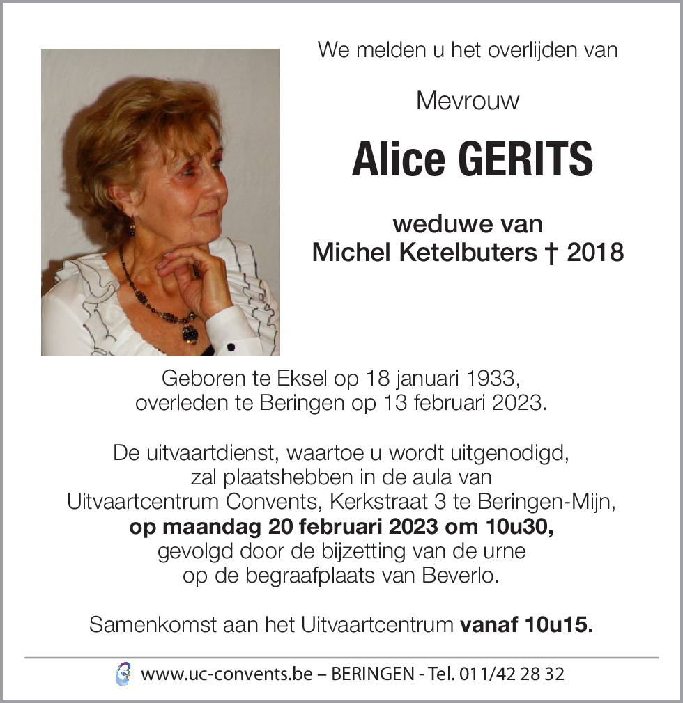 Alice Gerits