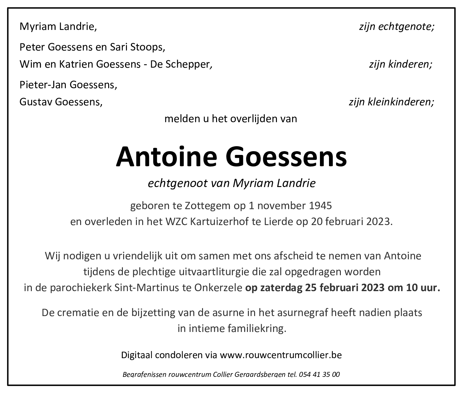 Antoine Goessens