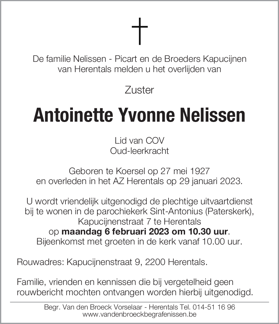 Antoinette Yvonne Nelissen