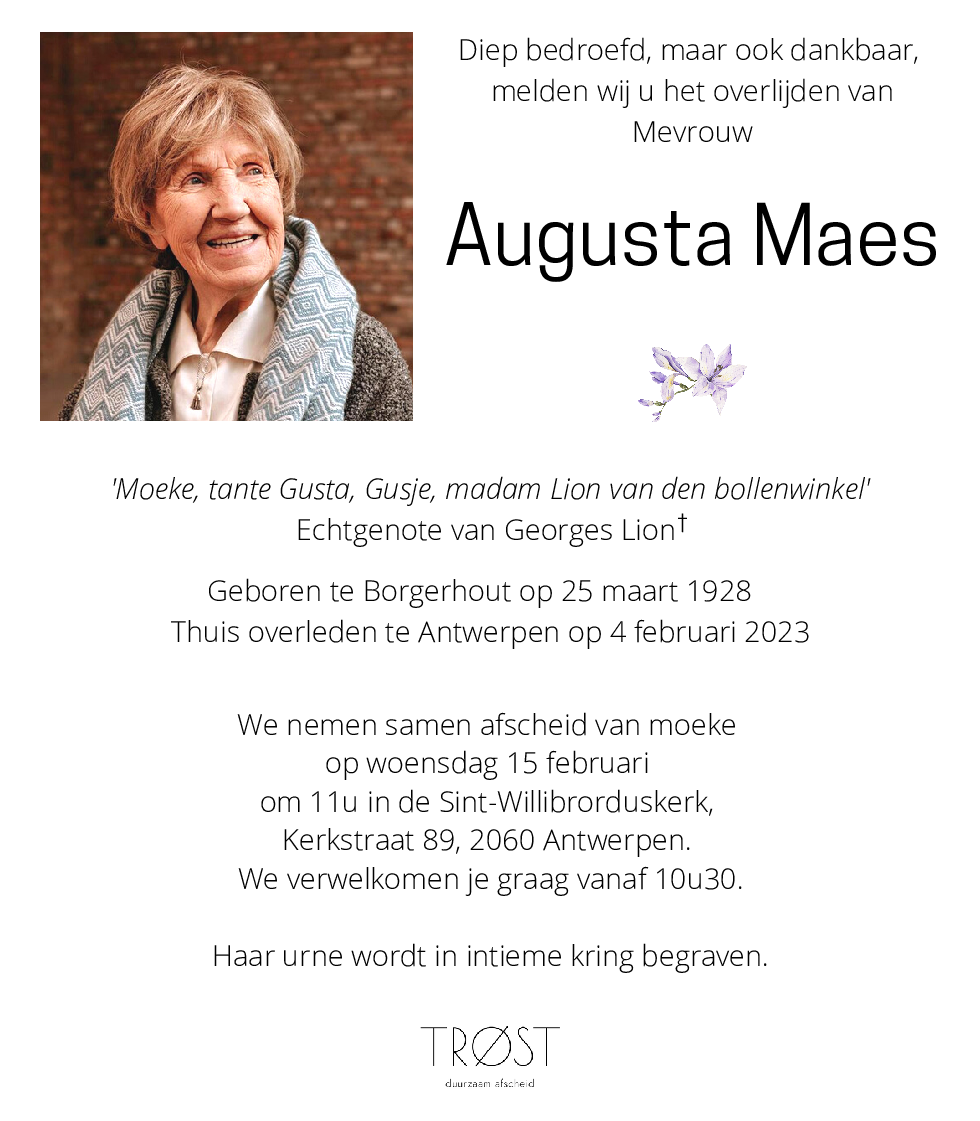 Augusta Maes