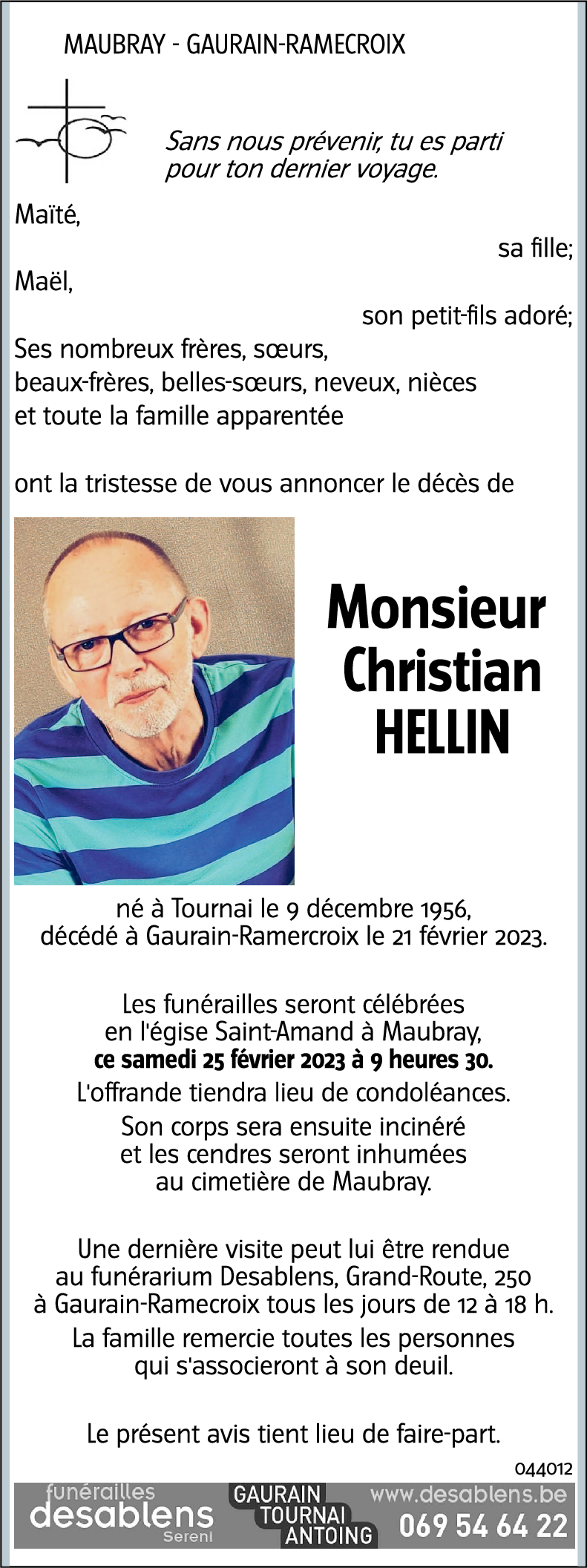 Christian HELLIN