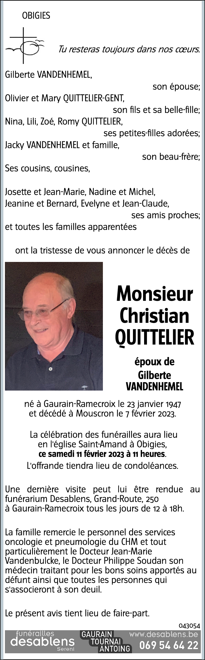 Christian QUITTELIER