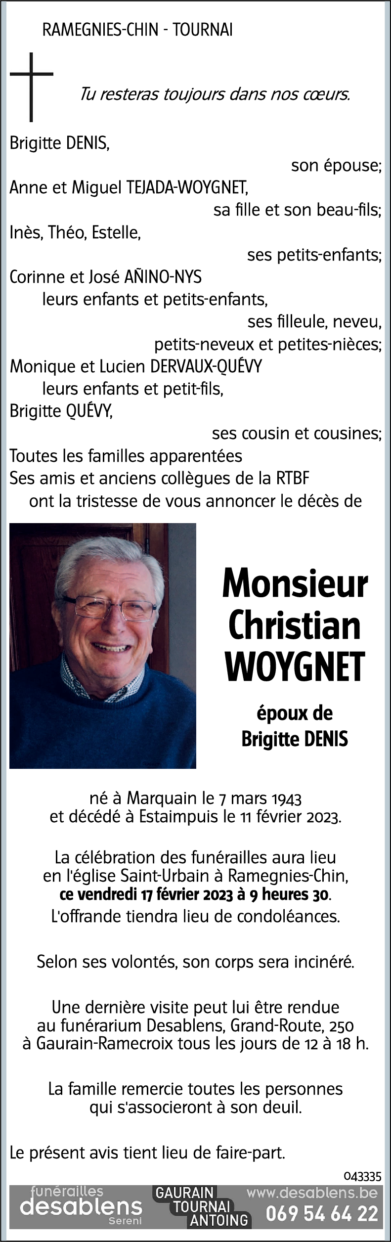 Christian WOYGNET