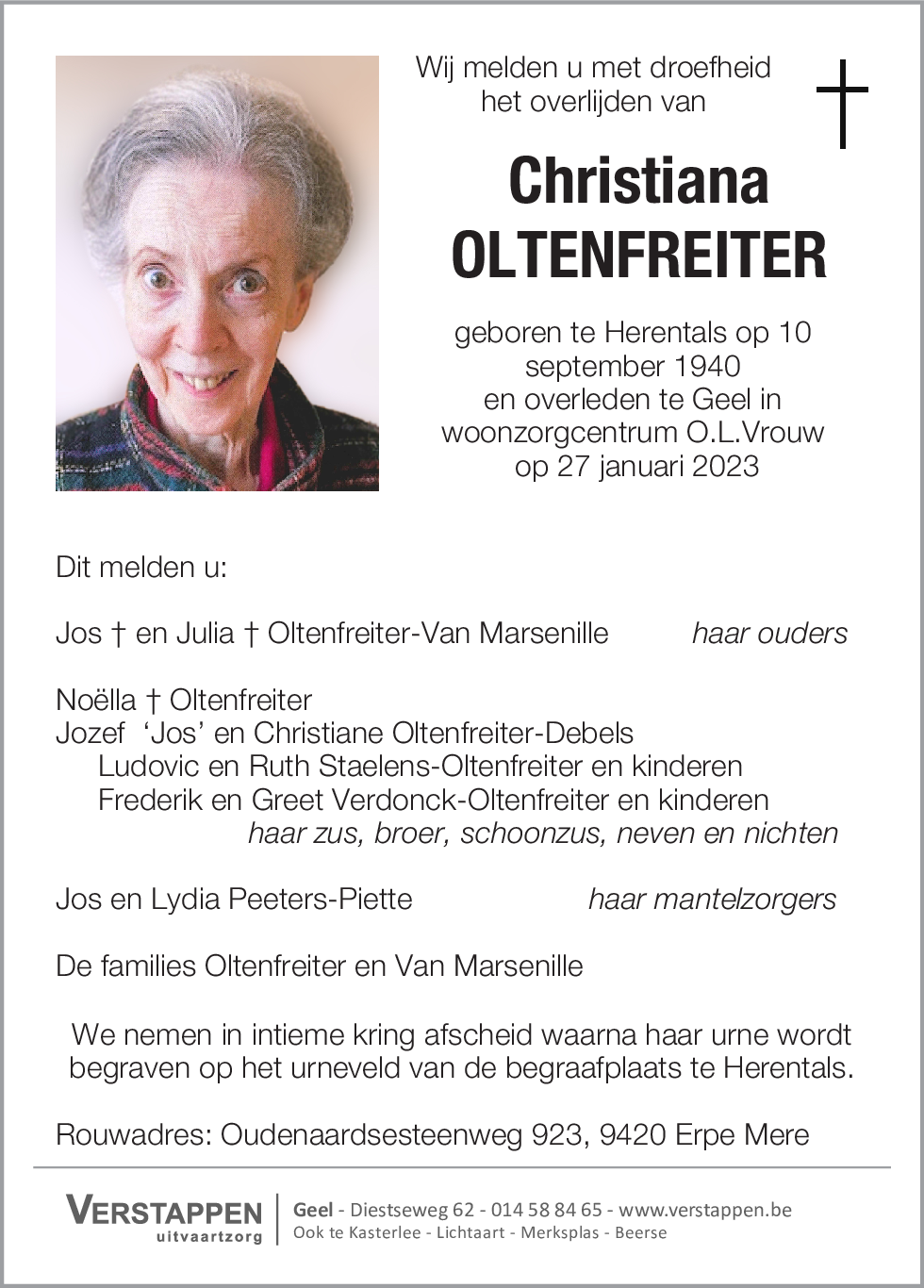 Christiana Oltenfreiter
