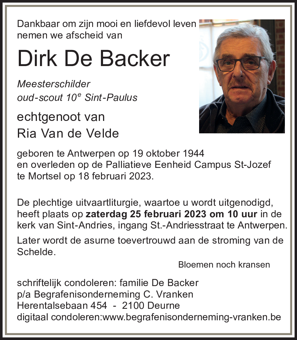 Dirk De Backer