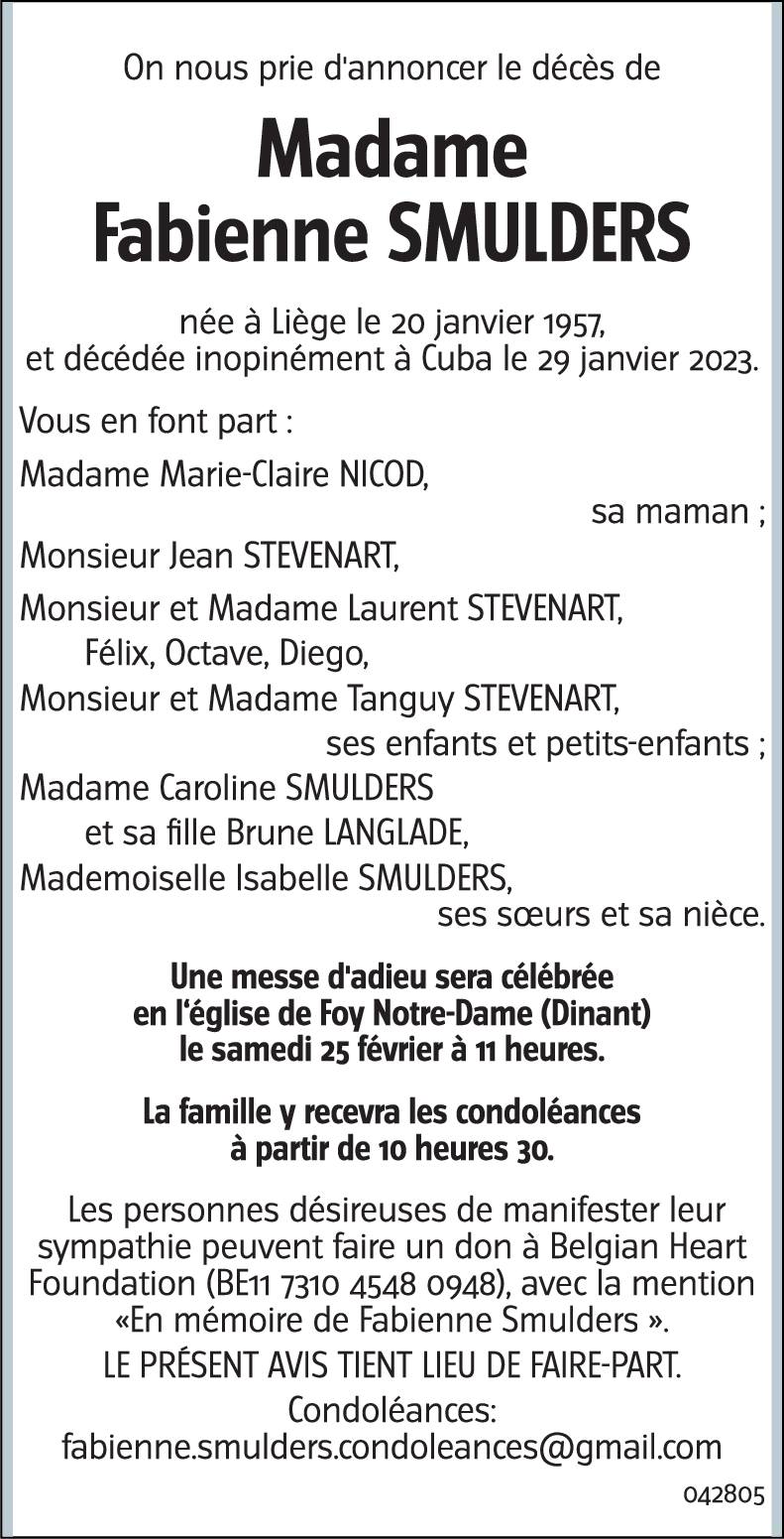 Fabienne SMULDERS