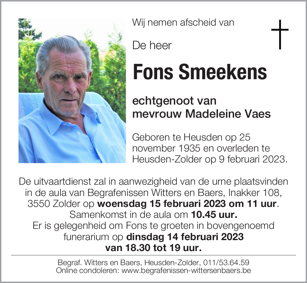 Fons Smeekens