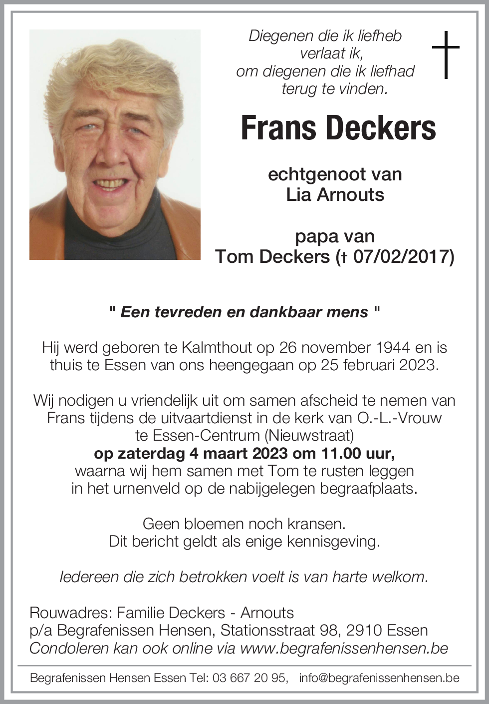 Frans Deckers