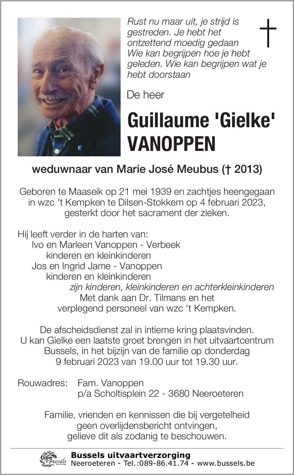Guillaume 'Gielke' VANOPPEN