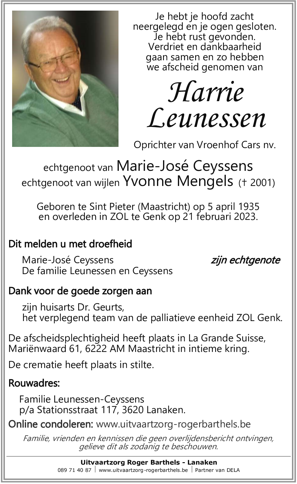 Harrie Leunessen