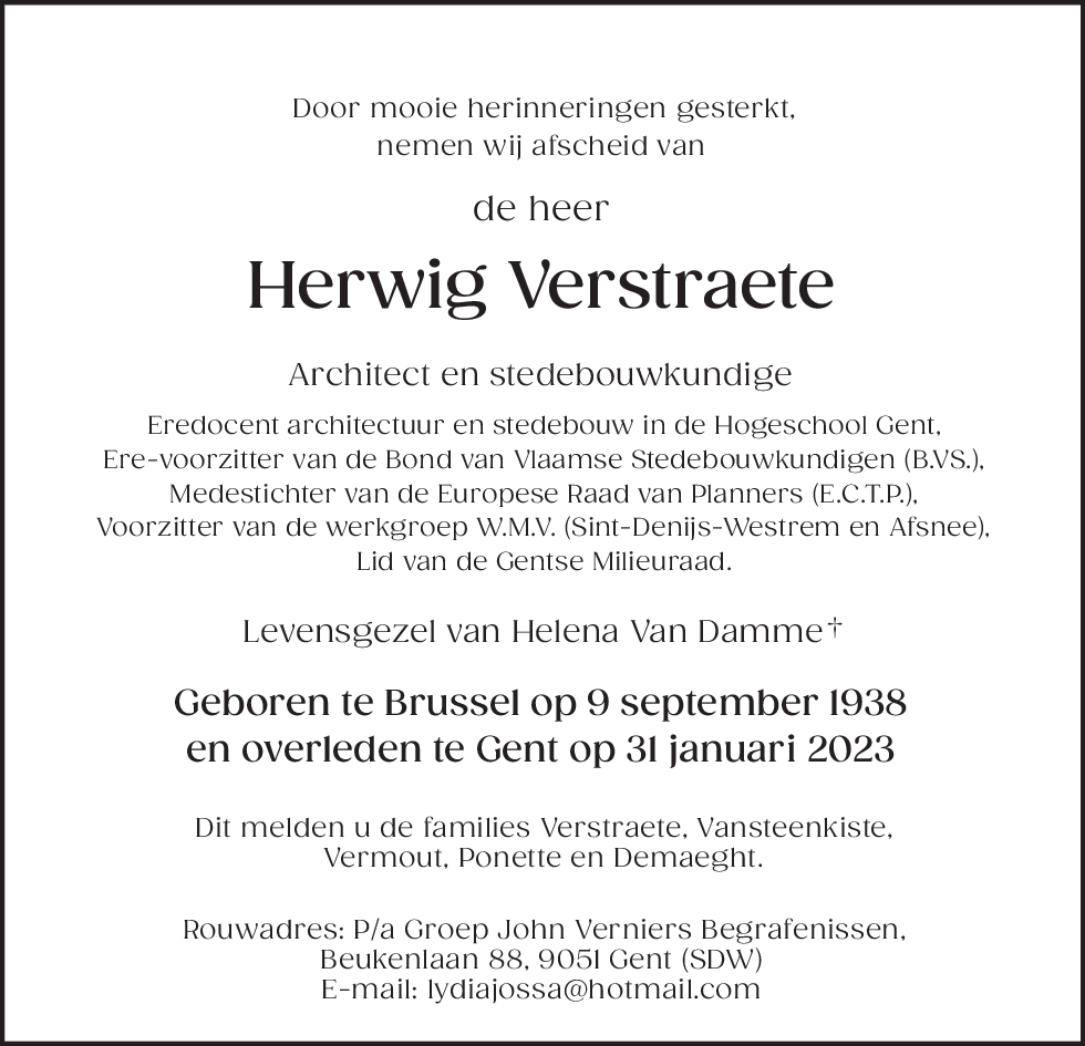 Herwig Verstraete
