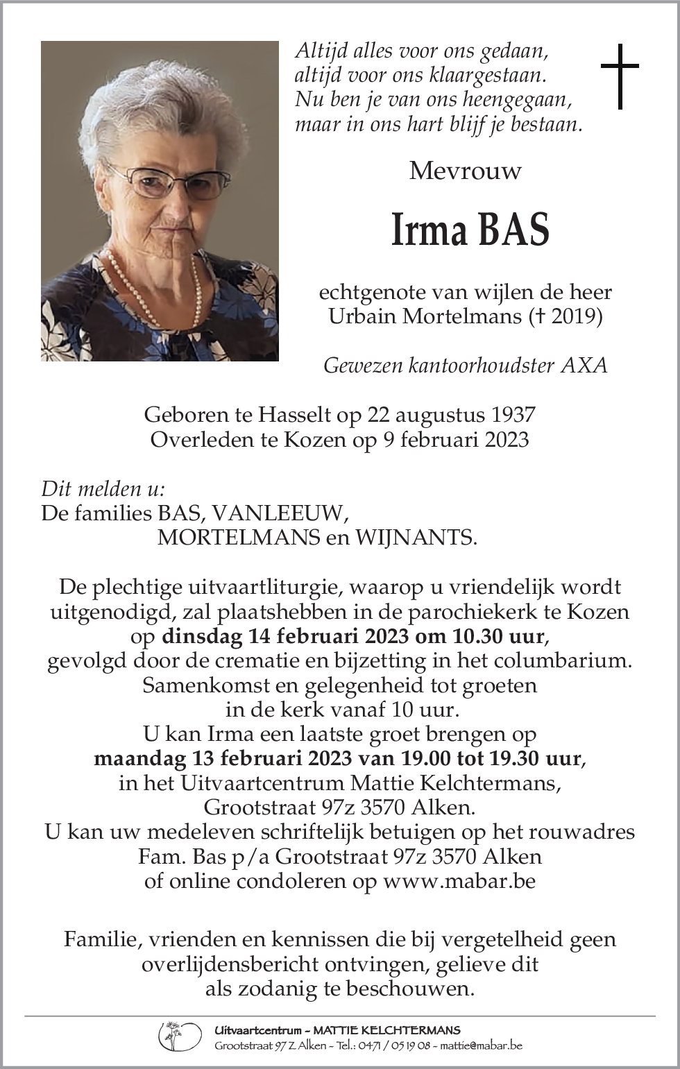 Irma BAS