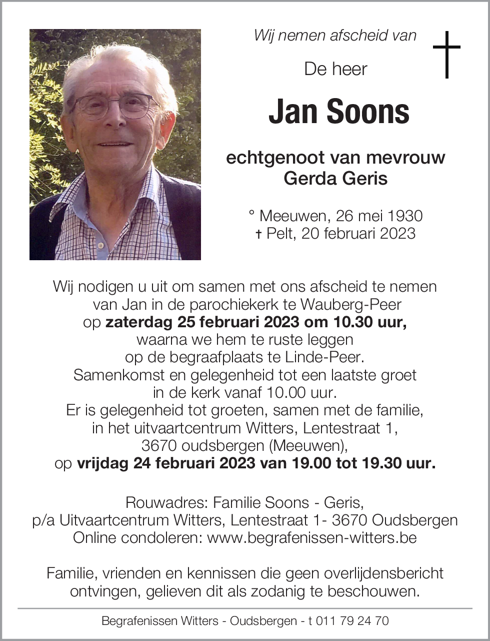 Jan Soons